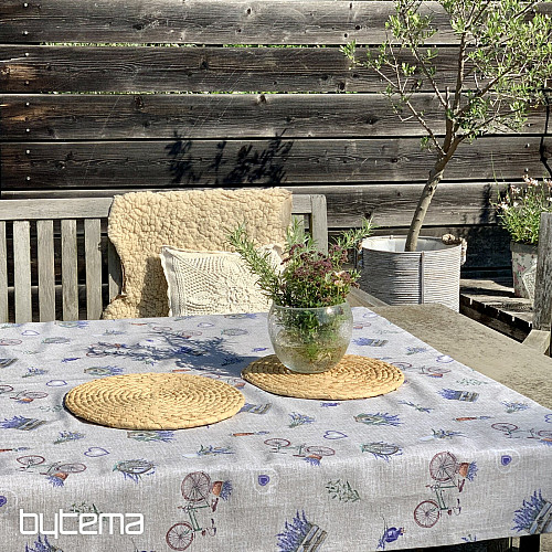 Tischdecke LAVENDER RUND