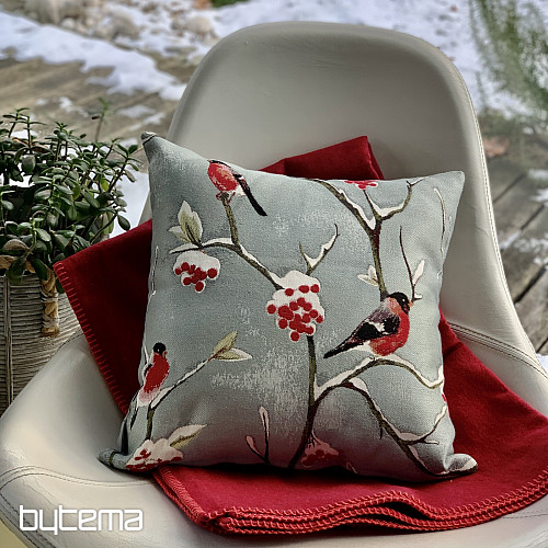 Luxuskissen HÍL graublau