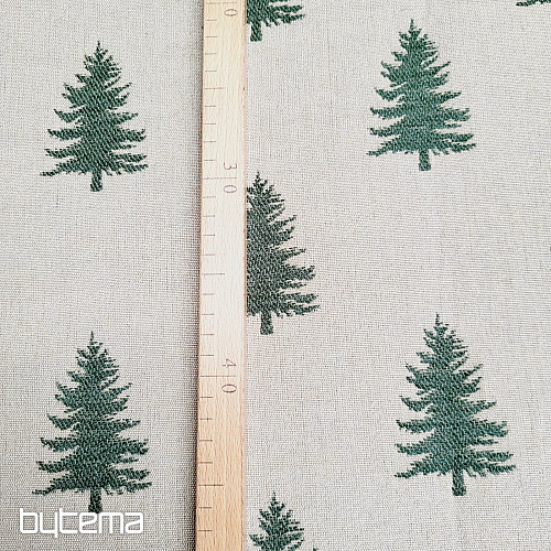 Luxuriöser Dekorationsstoff APPIANO GRÜN