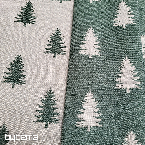 Luxuriöser Dekorationsstoff APPIANO GRÜN