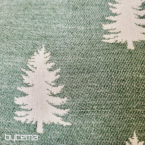 Luxuriöser Dekorationsstoff APPIANO GRÜN