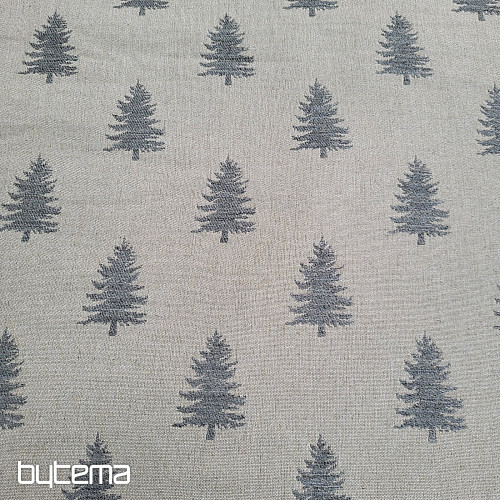 Luxuriöser Dekorationsstoff APPIANO GRAU