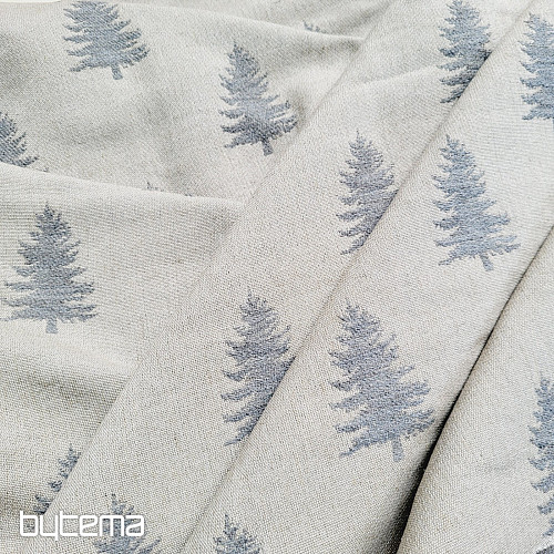 Luxuriöser Dekorationsstoff APPIANO GRAU