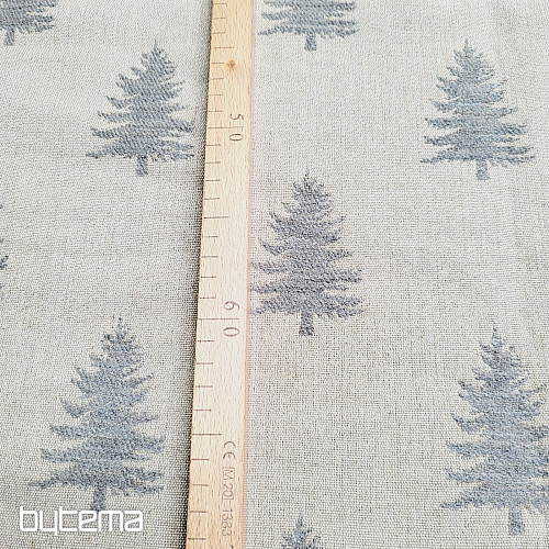 Luxuriöser Dekorationsstoff APPIANO GRAU