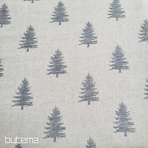 Luxuriöser Dekorationsstoff APPIANO GRAU