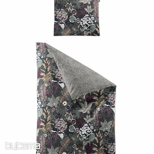 IRISETTE luxuriöser Baumwollsatin WAVE 8571-90 BUNTE BLUMEN