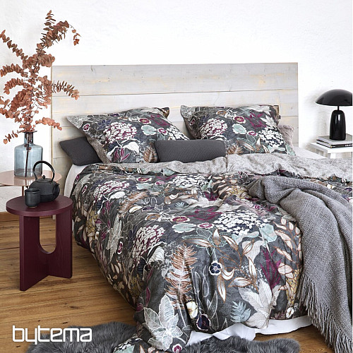 IRISETTE luxuriöser Baumwollsatin WAVE 8571-90 BUNTE BLUMEN