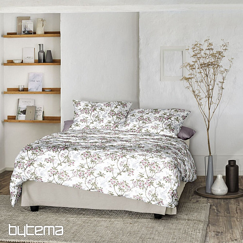 IRISETTE luxuriöser Baumwollsatin TOKIO 8537-10 WEISS
