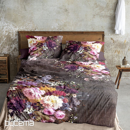 IRISETTE Luxus-Flanellbettwäsche ZOBEL 8551-90 STRICKBLUMEN