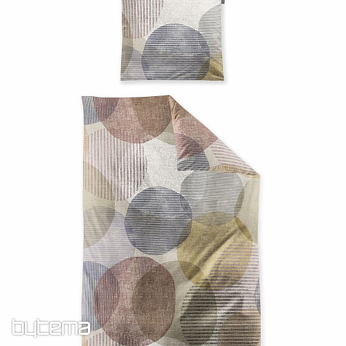 IRISETTE Luxus-Flanellbettwäsche ZOBEL 8553-50 COLOR WHEELS