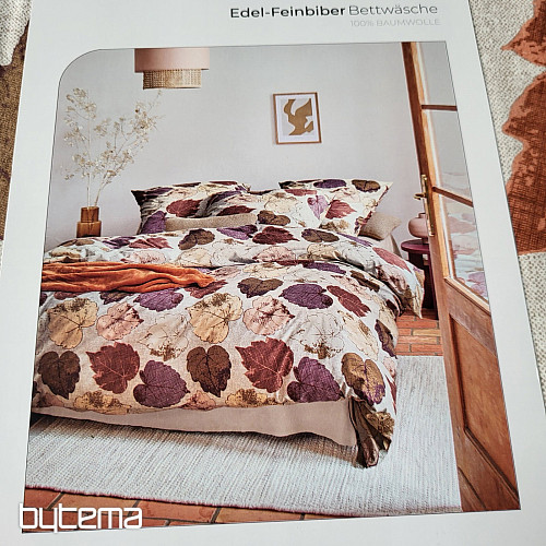 Flanellbettwäsche IRISETTE KOALA 50 beige
