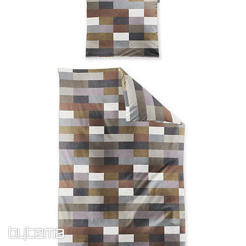 Flanellbettwäsche IRISETTE KOALA 8534-50 braungrau