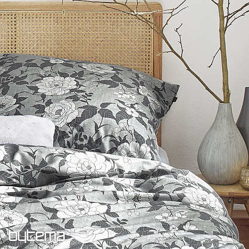 Luxuriöse Flanellbettwäsche IRISETTE KOALA 8531-11 grau