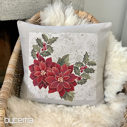 Weihnachtlicher Wandteppichbezug mit Ausschnittrahmen CHRISTMAS STAR