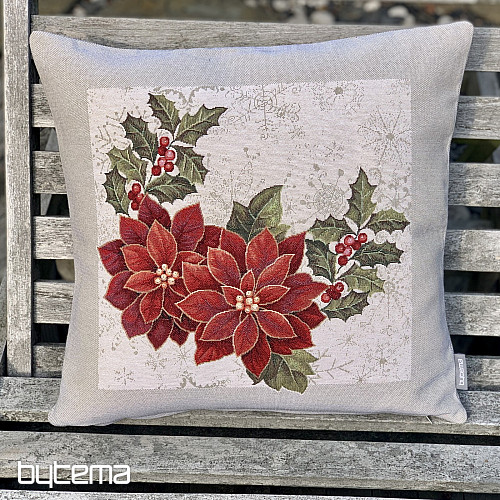 Weihnachtlicher Wandteppichbezug mit Ausschnittrahmen CHRISTMAS STAR