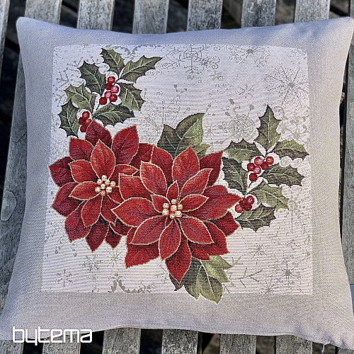 Weihnachtlicher Wandteppichbezug mit Ausschnittrahmen CHRISTMAS STAR