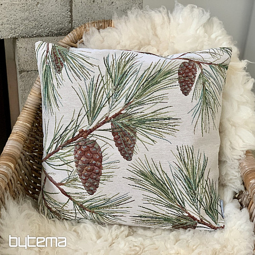Weihnachtlicher Wandteppichbezug PINE CONE