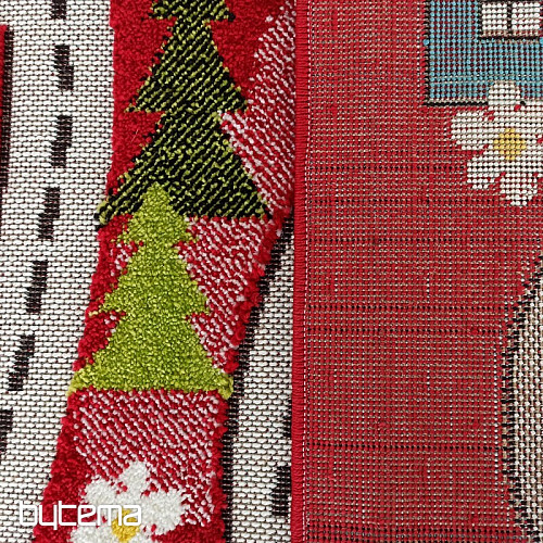 Kinderteppich Color Kids 02 rot