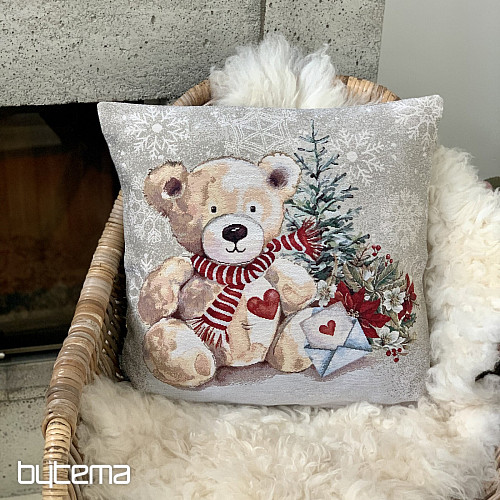Weihnachtsteppich TEDDYBÄR MIT BUCHSTABE