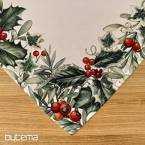 Tischdecke Weihnachten ROTE BEEREN