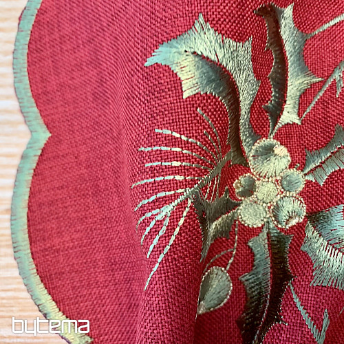 MISTLET GREEN Tischdecke und ovale Tischdecke