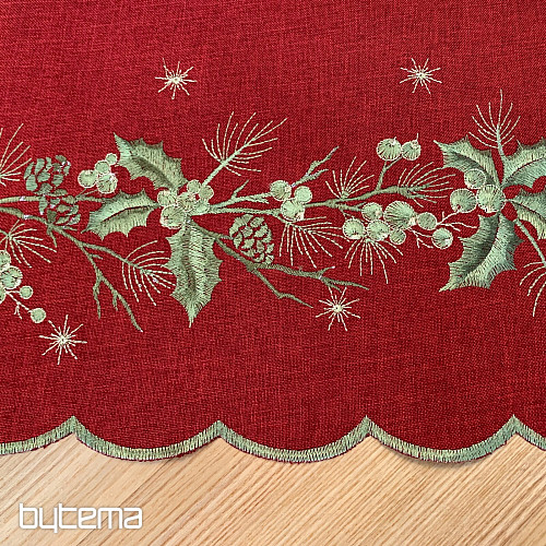 MISTLET GREEN Tischdecke und ovale Tischdecke