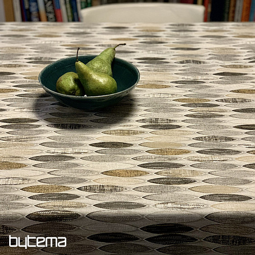 SURF BEIGE GRAU Tischdecke