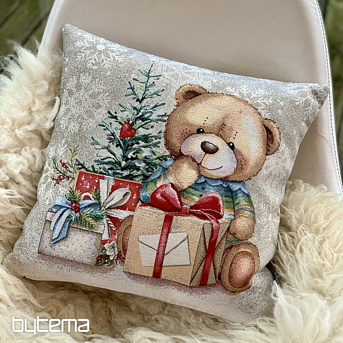 Weihnachtsteppich TEDDYBÄR MIT GESCHENKEN