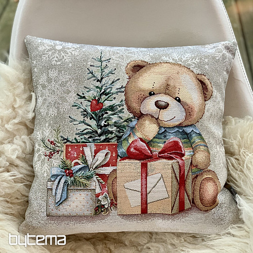 Weihnachtsteppich TEDDYBÄR MIT GESCHENKEN