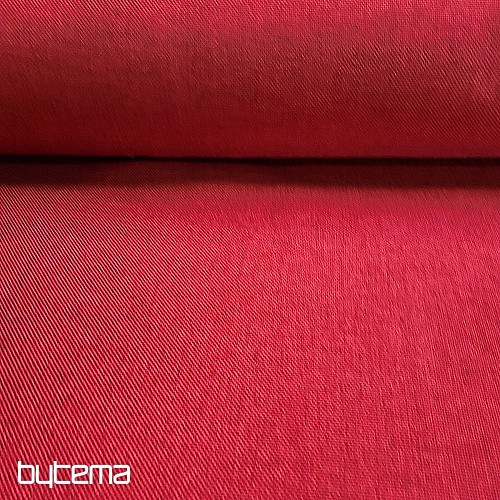 Einfarbiger Designer-Dekostoff ALBA 2/15 ROT