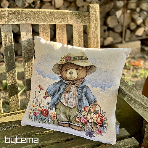 Gobelin-Kissenbezug TEDDY-FRÜHLING