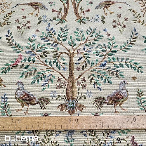 Gobelinstoff WILLIAM MORRIS beige