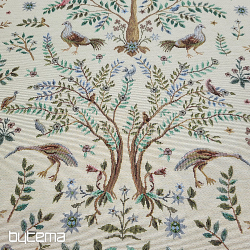 Gobelinstoff WILLIAM MORRIS beige