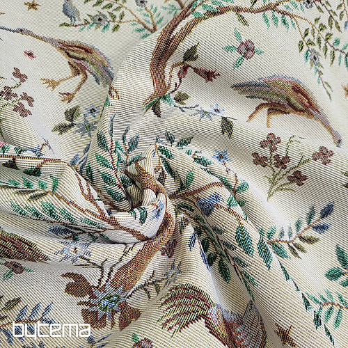 Gobelinstoff WILLIAM MORRIS beige
