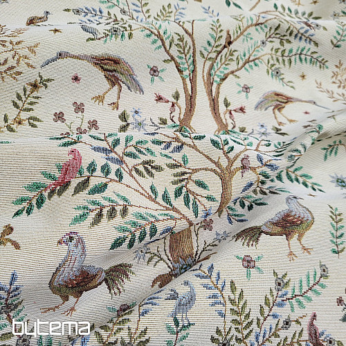 Gobelinstoff WILLIAM MORRIS beige