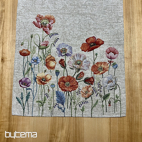 Gobelin-Tischdecke und Schal POPPY ROMANCE