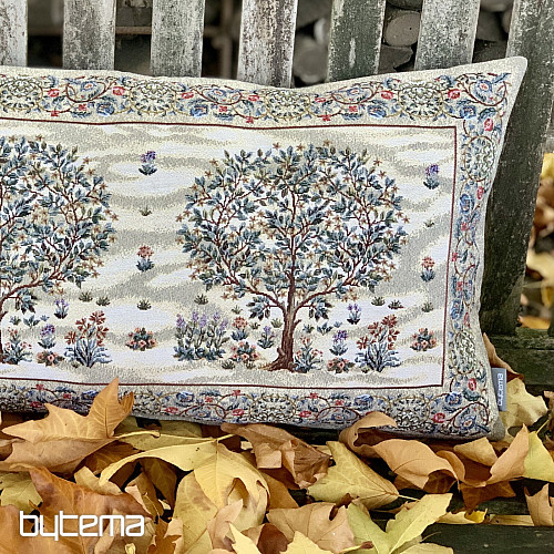 Gobelinkissen BAUM DES GLÜCKS beige