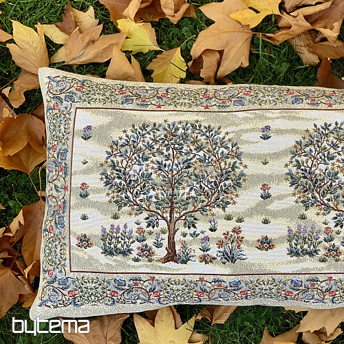 Gobelinkissen BAUM DES GLÜCKS beige