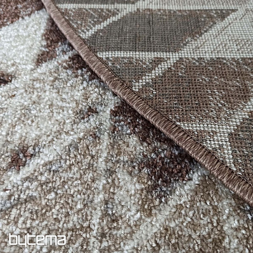 Stück Teppich PANAMERO 10 Kreis braun