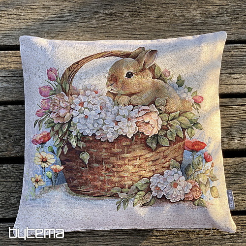 Ostern-Wandteppichbezug BARE IN A BASKET