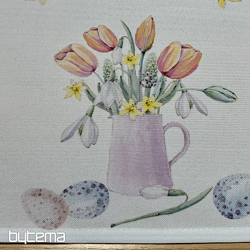 Tischdecke und Schal SPRING DELIGHT