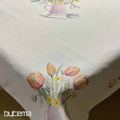 Tischdecke und Schal SPRING DELIGHT