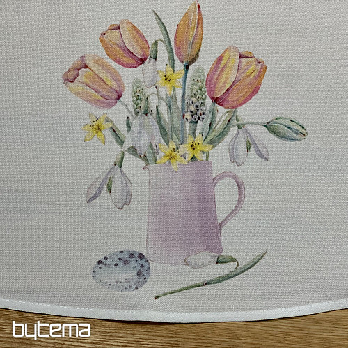 Tischdecke und Schal SPRING DELIGHT