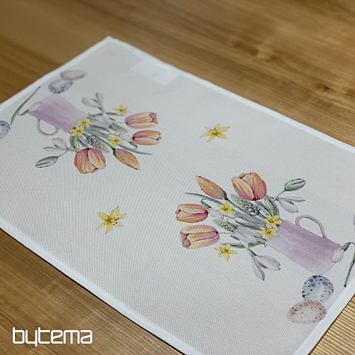Tischdecke und Schal SPRING DELIGHT