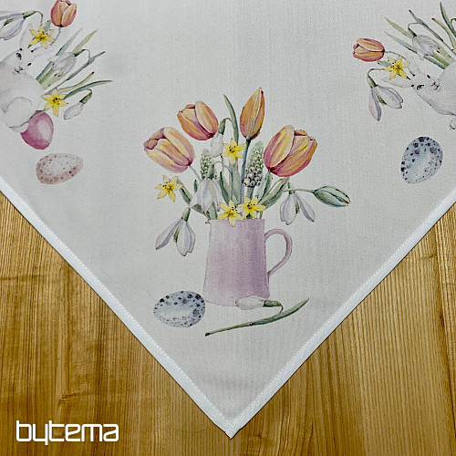 Tischdecke und Schal SPRING DELIGHT