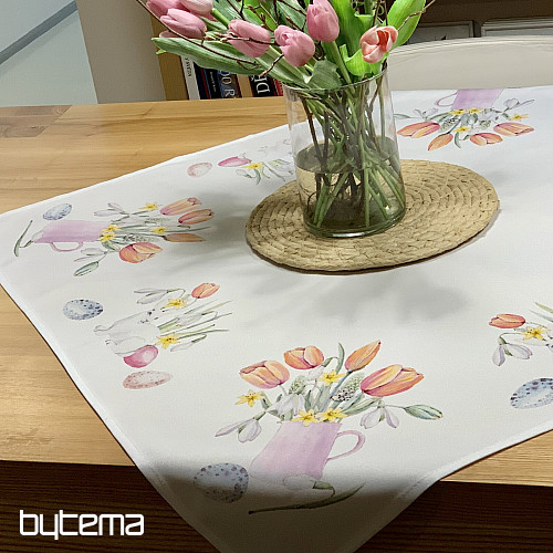 Tischdecke und Schal SPRING DELIGHT