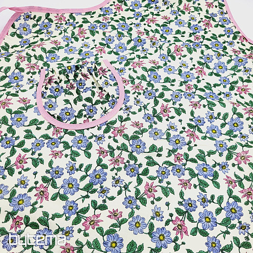 Schürze mit Latz PINK HEM