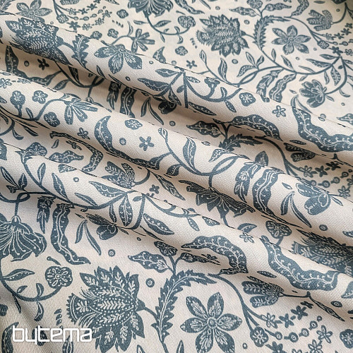 Dekorationsstoff TIRIAN BLAU