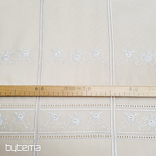 Buntglasvorhang DELICATE EMBROIDERY