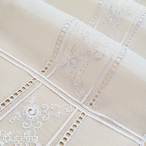 Buntglasvorhang DELICATE EMBROIDERY
